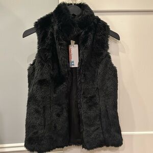 Vintage Havana faux fur vest. NWT!